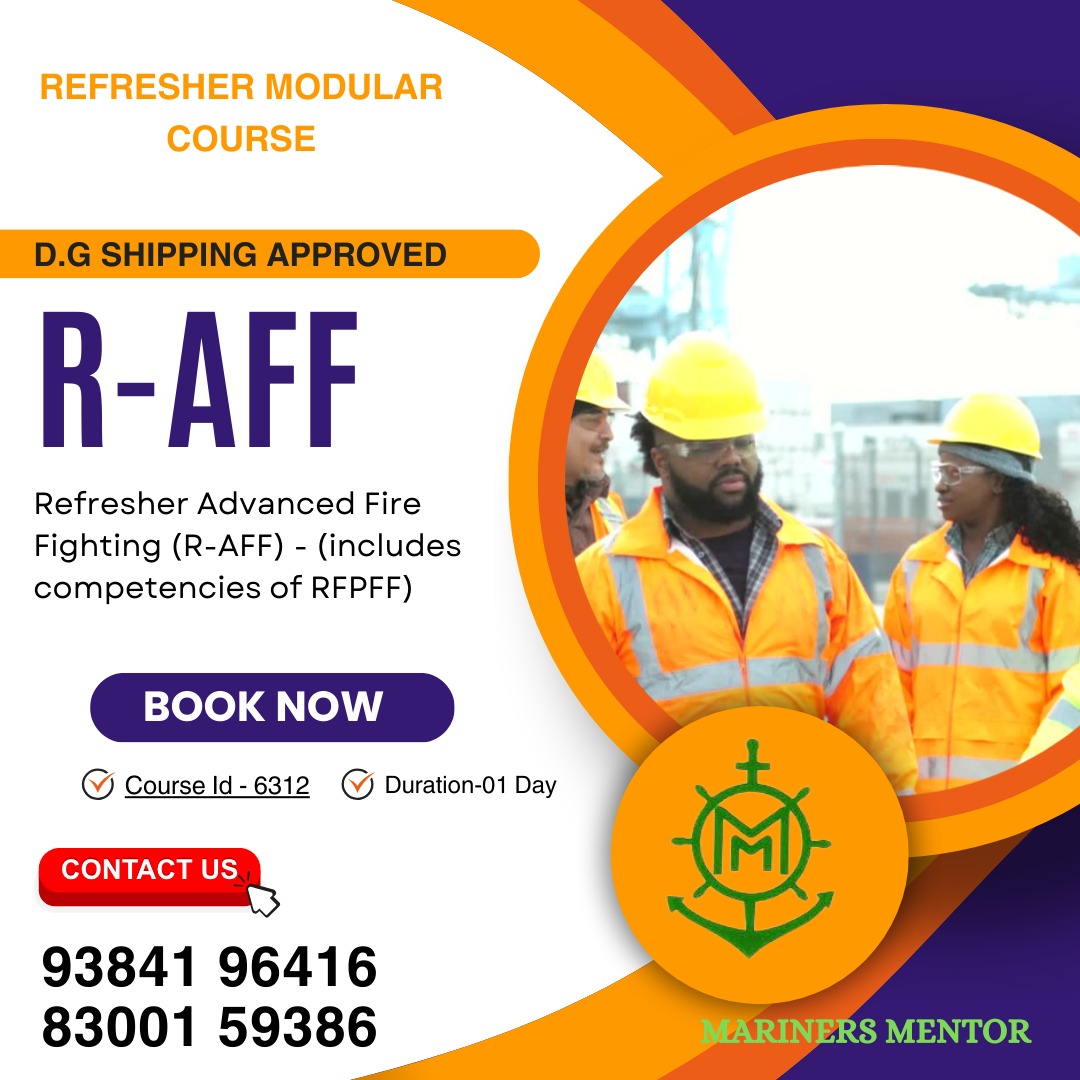 Refresher Advanced Fire Fighting (R-AFF)