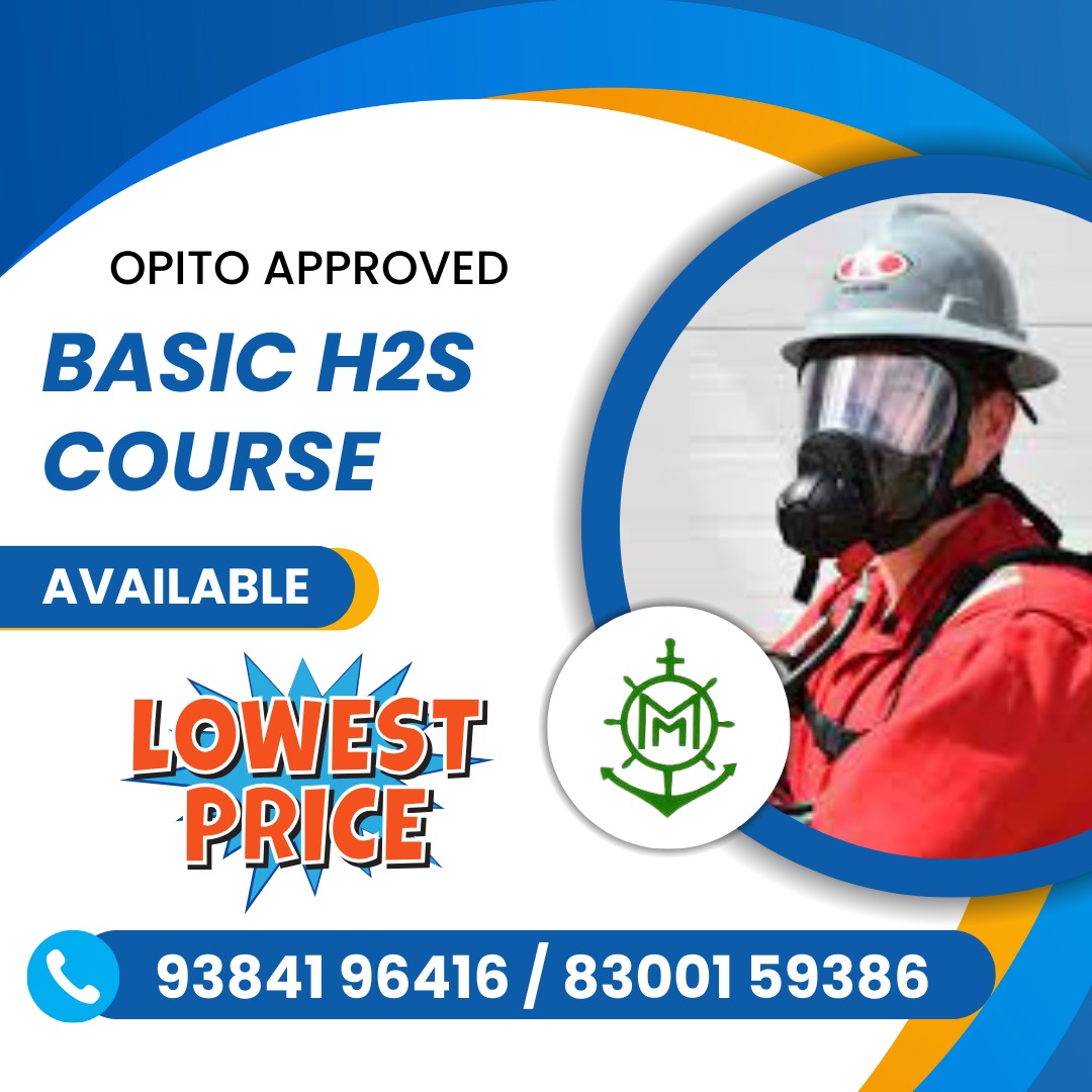 BASIC H2S COURSE - Marine Service in Thoothukudi
