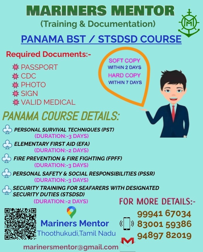 PANAMA BST / STSDSD course